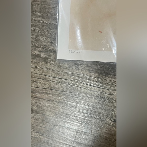 In Plastic Signed Graham Francoise Print - Picture 3 of 4